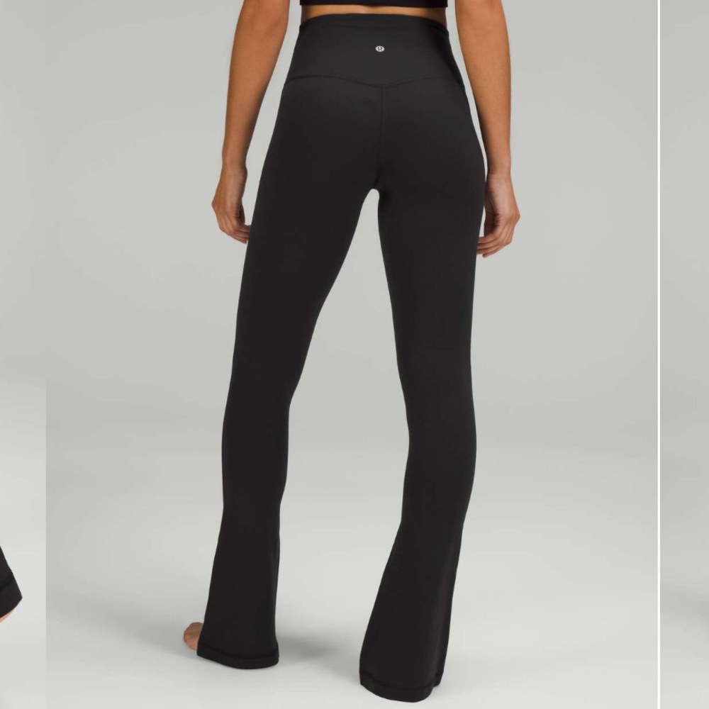 lululemon athletica Black Flared Pants